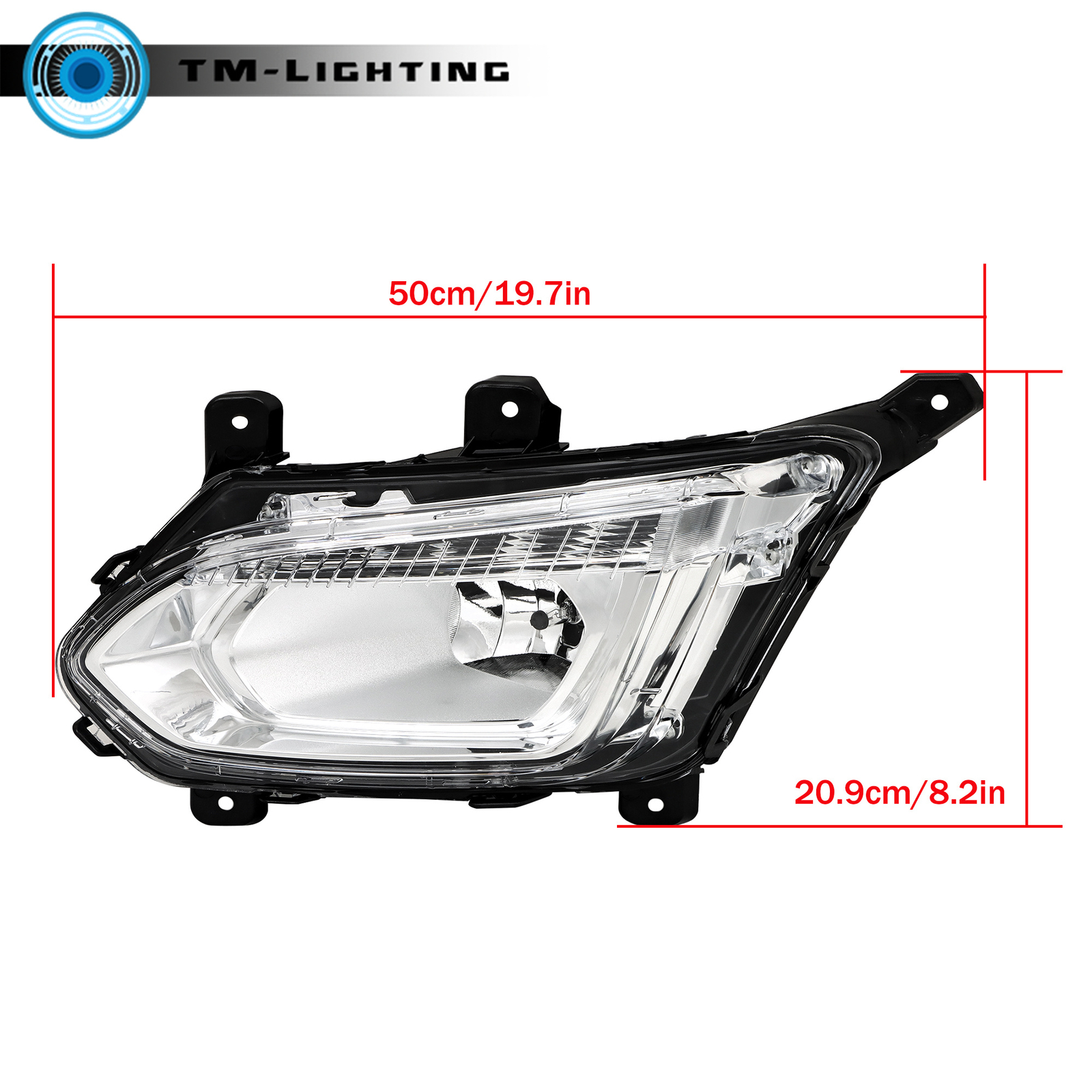 Fog Light Halogen w/DRL For 2016-2017 Chevrolet Equinox Premier LTZ Right&Left