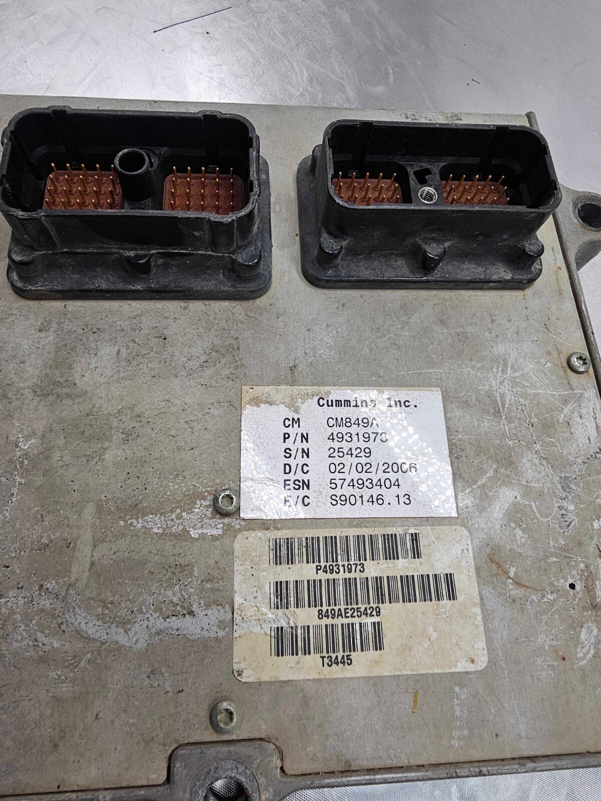 CM849A Used ECM Engine Computer 2006 2007 2008 2009 5.9L Cummins Dodge Ram Truck