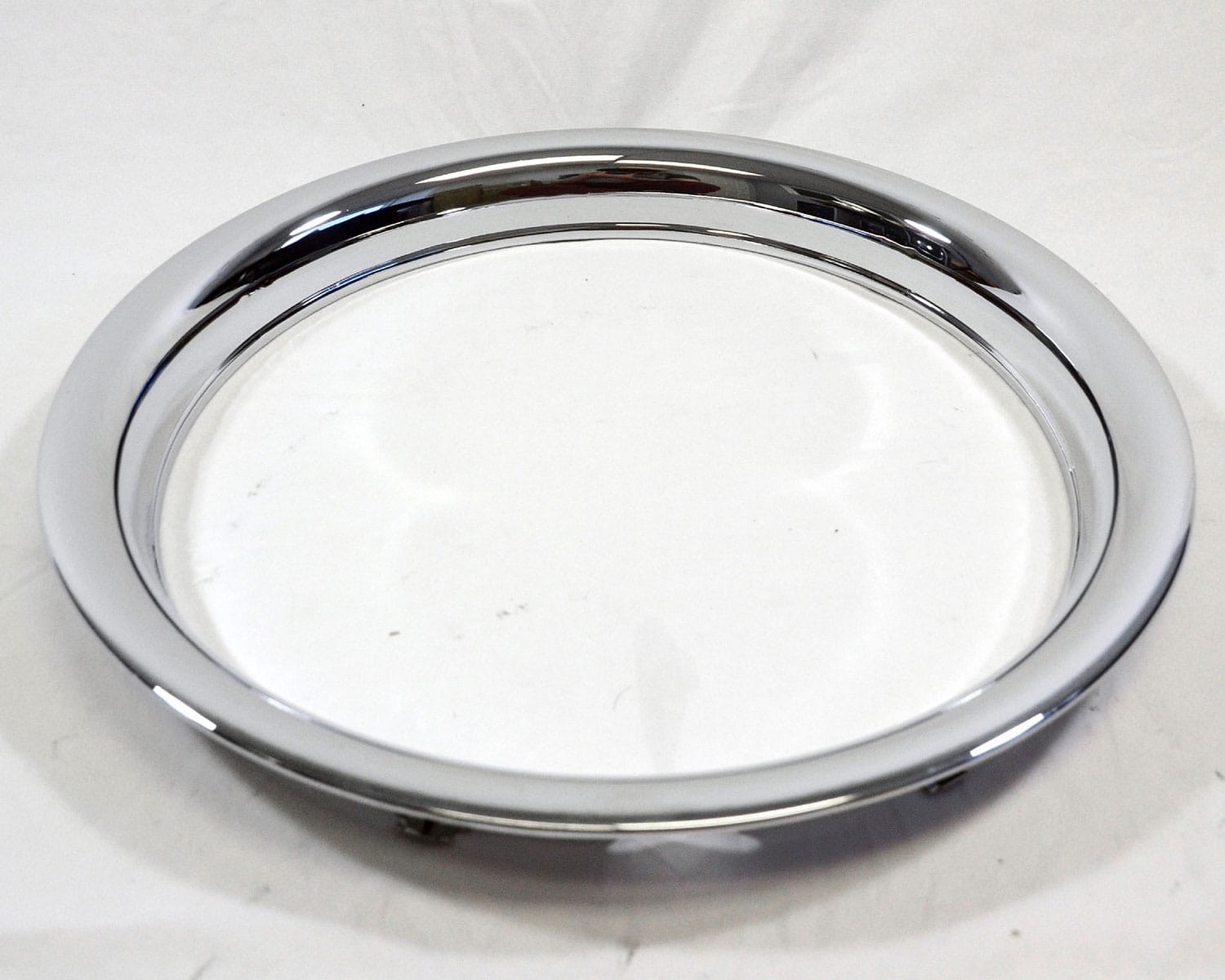 Set of 4 15″ CHROME WHEEL TRIM RINGS Beauty Rims Ring Glamour Band for Steel Rim