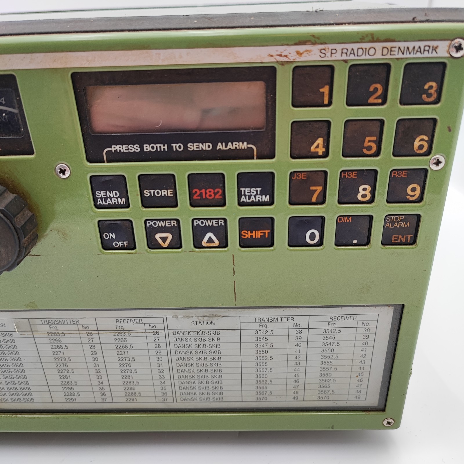 SAILOR T2031 Solid State Marine 400W SSB Duplex Compact Transmitter 1600-4300kHz