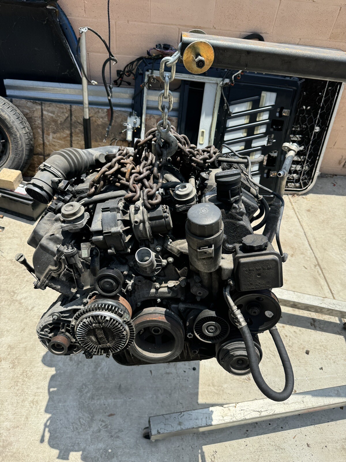 Engine Complete Assembly UNITED RECYCLERS GROUP fits 98-99 Mercedes E430 4.3L-V8
