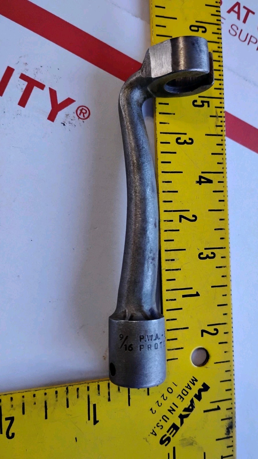 PRATT WHITNEY R985, R1340, R1830 RADIAL ENGINE CYL. WRENCHE 9/16″ PWA 5481-1 US