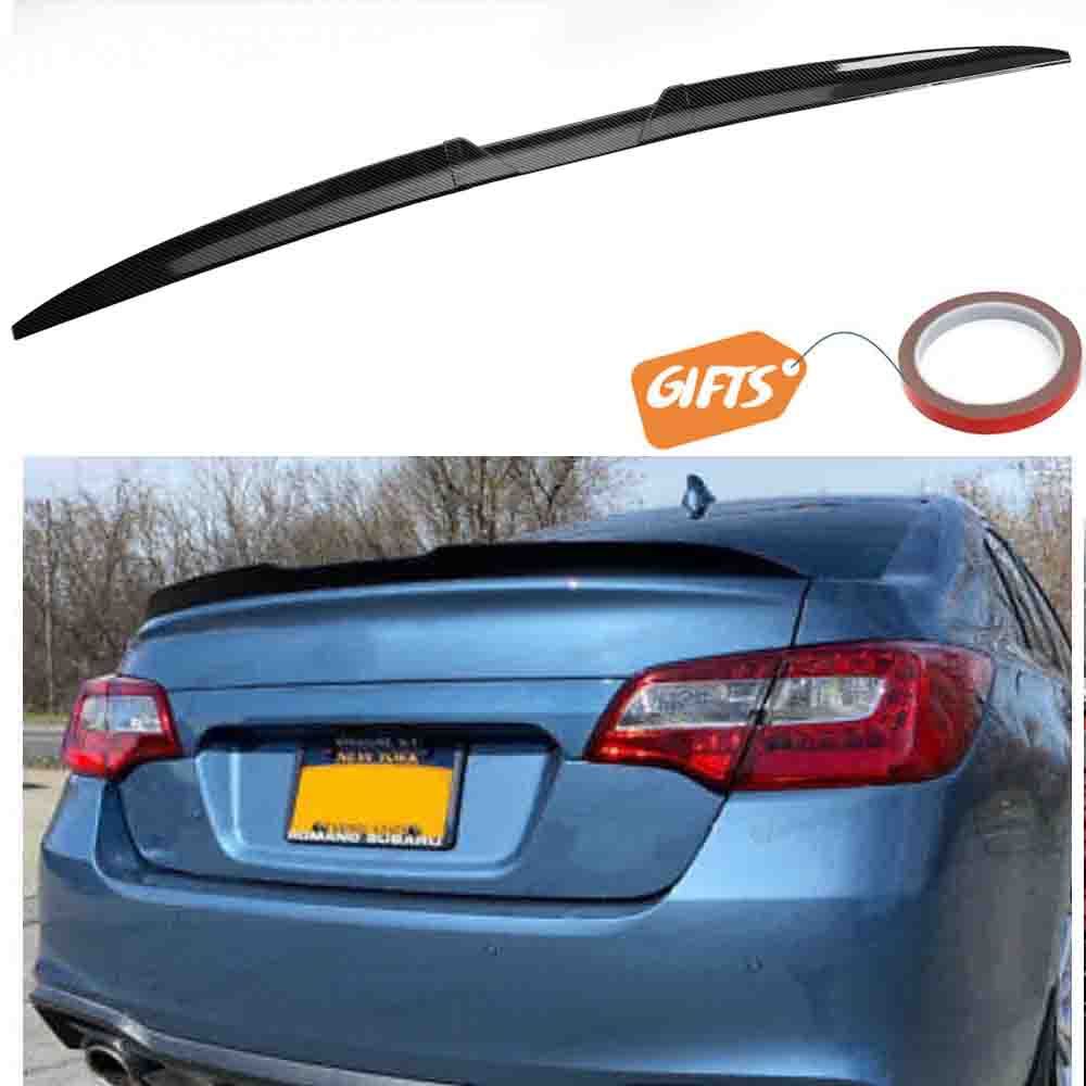 For Subaru Legacy 2010-2024 Adjustable Rear Trunk Spoiler Lip Roof Tail Wing Kit