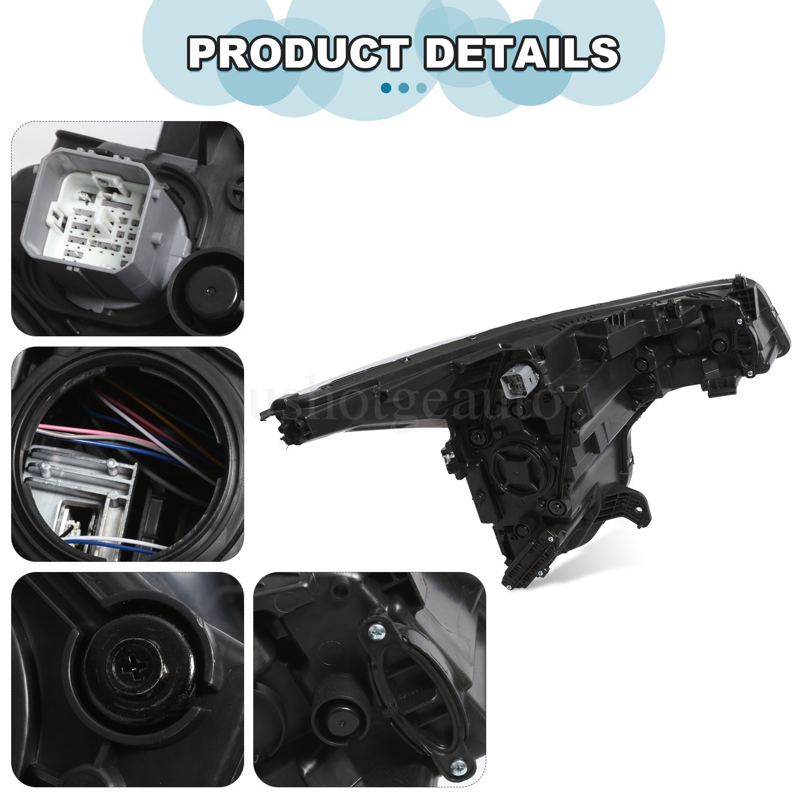 For 2025-2026 Kia K4 LED Projector Headlight Assembly 92101-GG140 92102-GG140