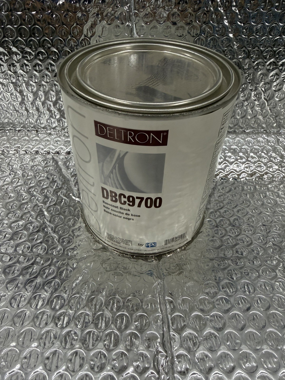 DBC9700 PPG DELTRON BASECOAT BLACK ⭐️1 QUART