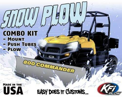 CAN-AM 800 COMMANDER 2010-20 / 800 MAX 2015-20 – KFI UTV 60″ Snow Plow Combo Kit