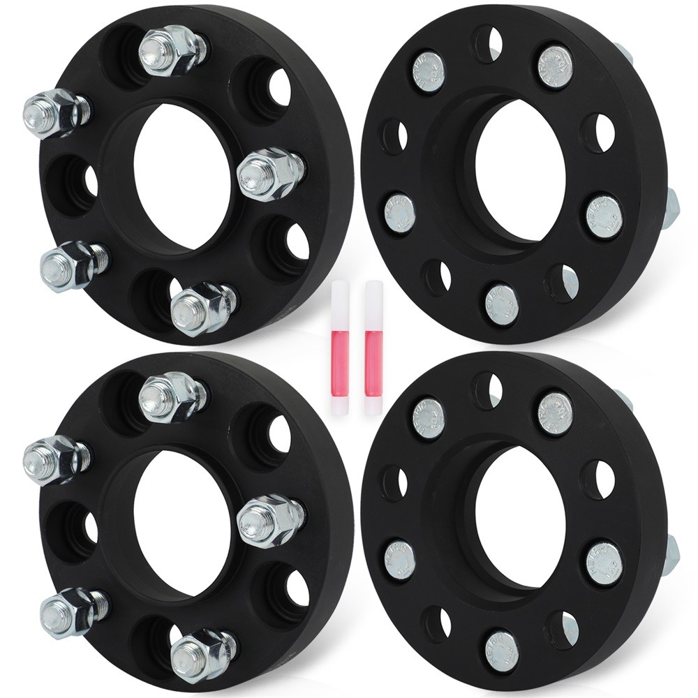 4 X 1″ 5×115 Hub Centric Wheel Spacers 14×1.5 For Dodge Magnum Charger Chrysler
