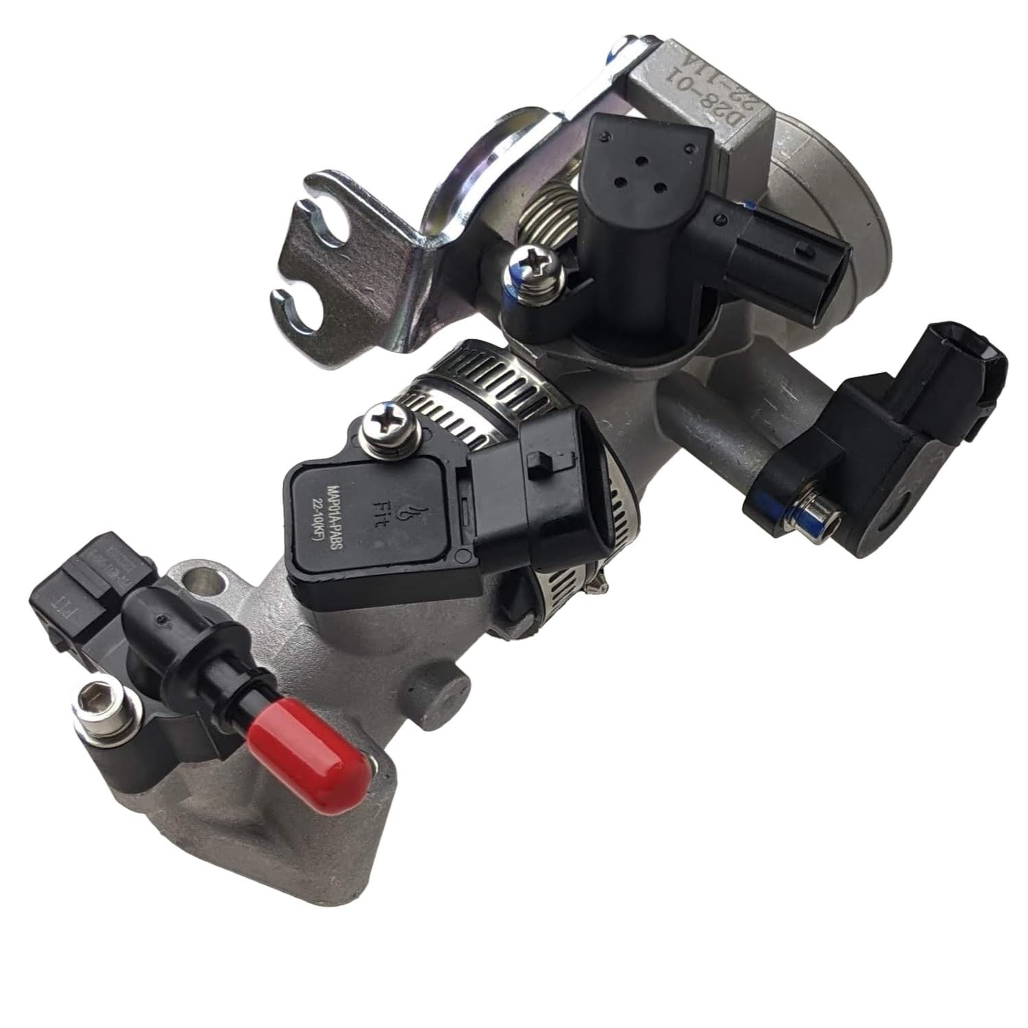 RedCap Complete Fuel Injection Throttle Body Manifold For EFI GY6 168cc…