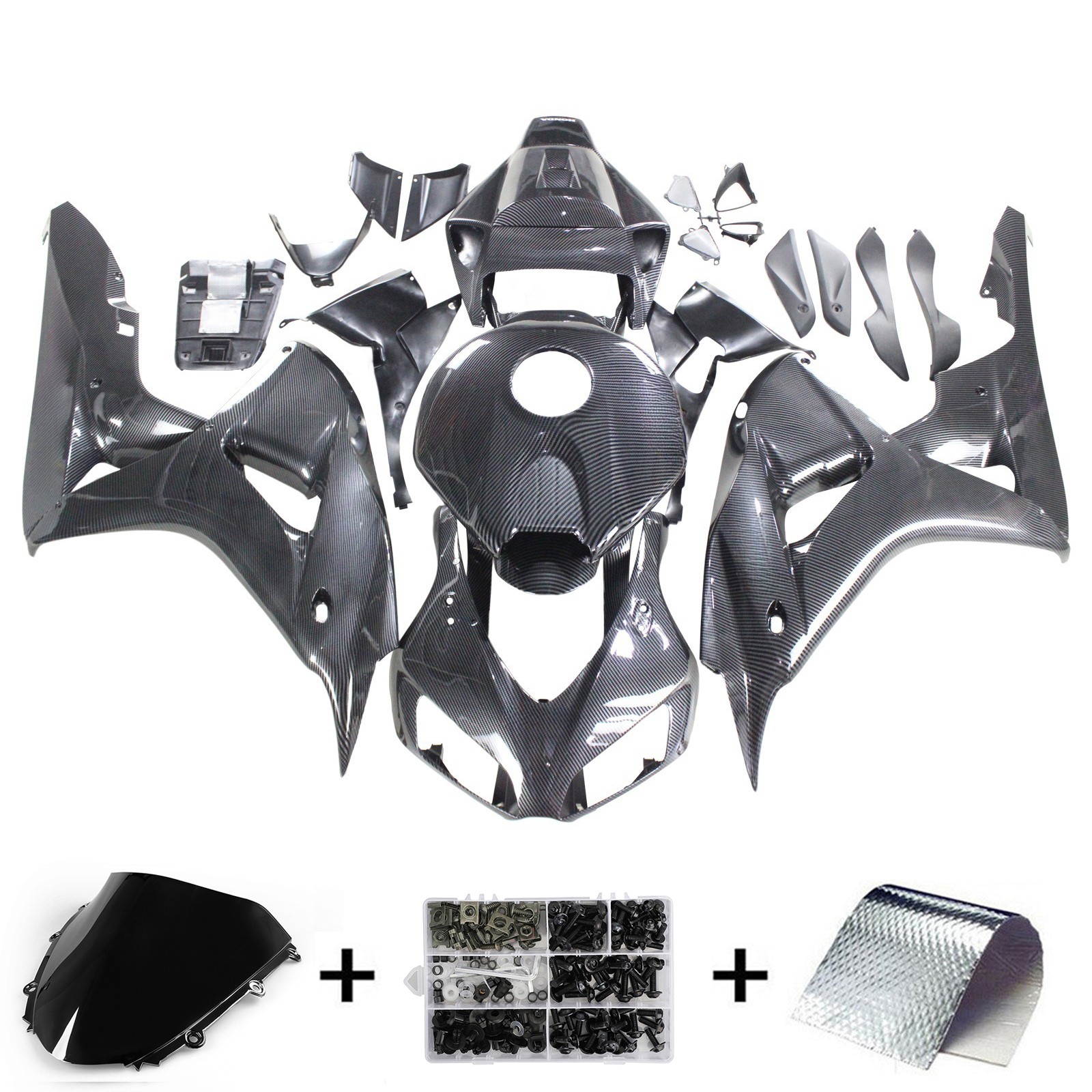 Injection Fairing Kit Bodywork Plastic ABS For Honda CBR1000RR 2006-2007
