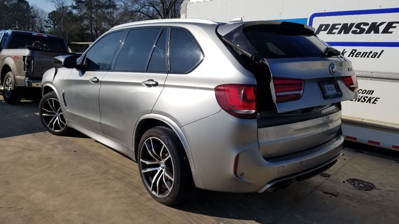 17 BMW X5 M F85 HEADLIGHT LAMP WASHER RIGHT PASSENGER SILVER
