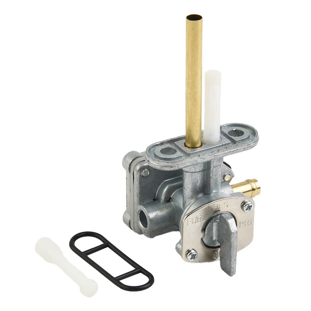 Hot Sale Fuel Petcock Gas Tank Aluminum Alloy Rubber Switch For Kawasaki EN500