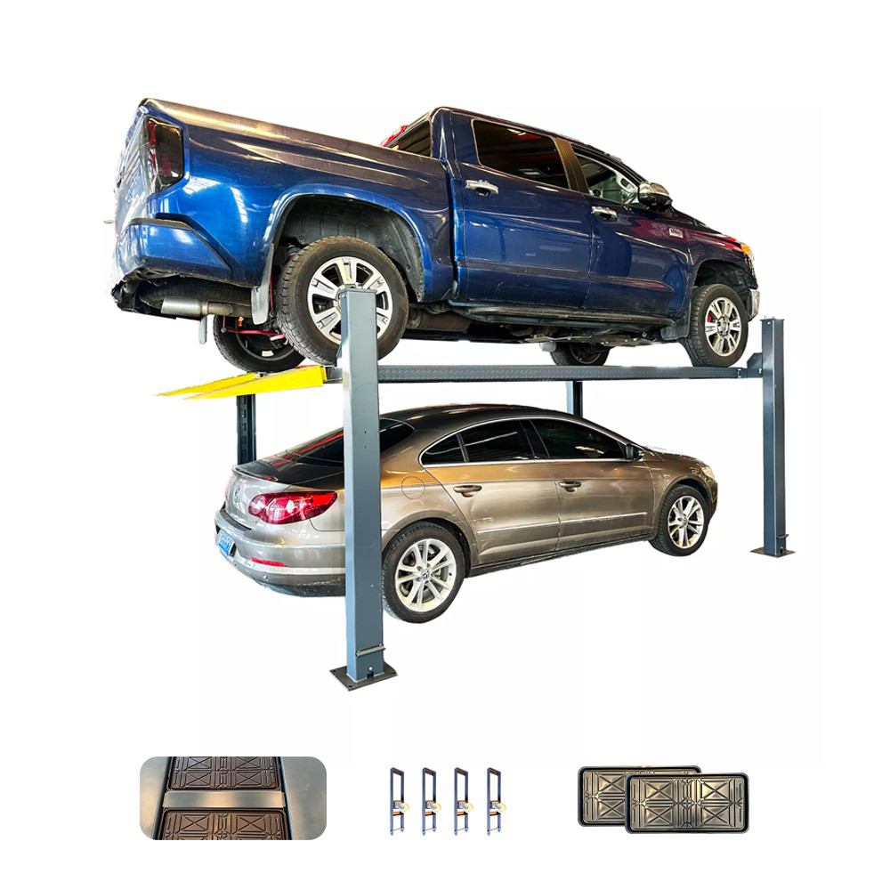 KATOOL 8500 lbs Four Post Parking Lift 4-Post Car Lift With Casters -Shipping
