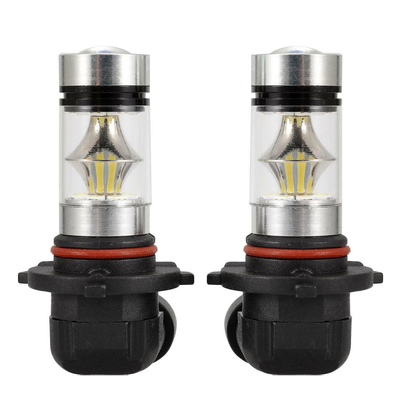 AUXBEAM 9005 9145 HB3 H10 9006 HB4 Car LED Fog Light Bulbs 900LM 6000K White 2x