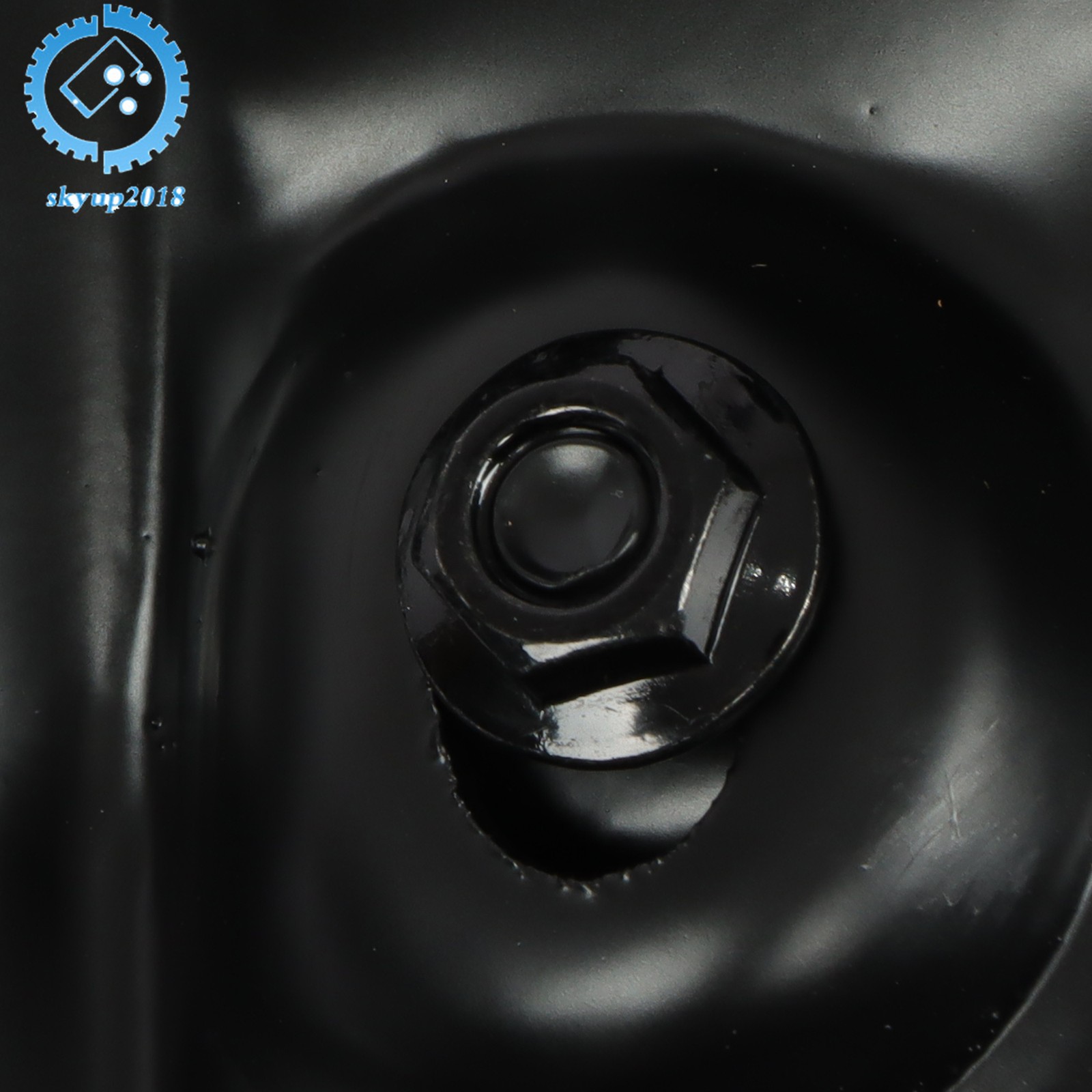 Front Bumper Face Bar Steel Split For Ford Ranger 2019-2023 Black W/ Sensor Hole