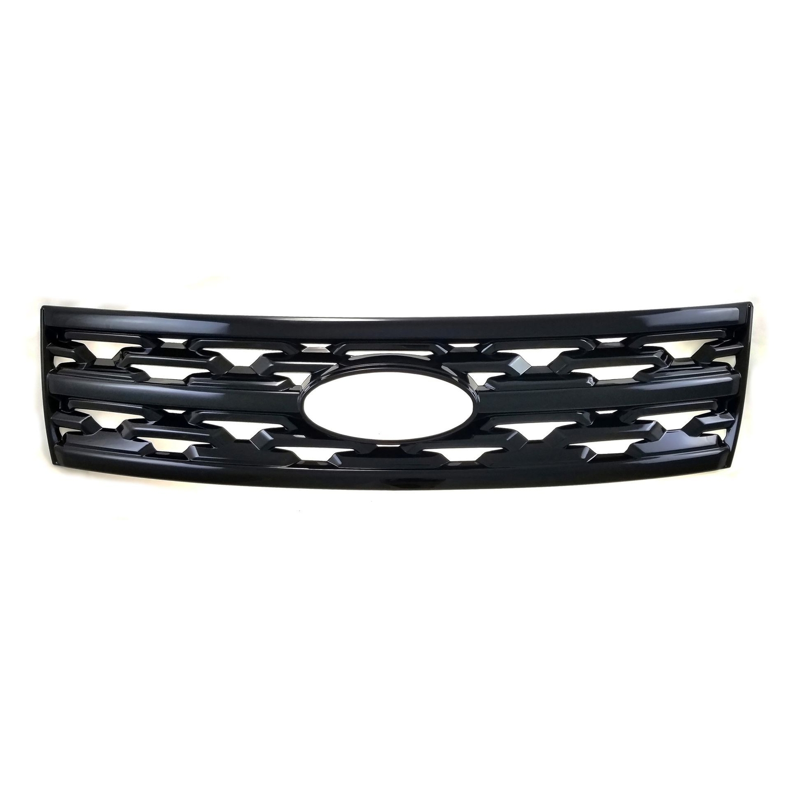 Patented Overlay Black Grille fits 18-19 Ford Explorer XLT/LTD