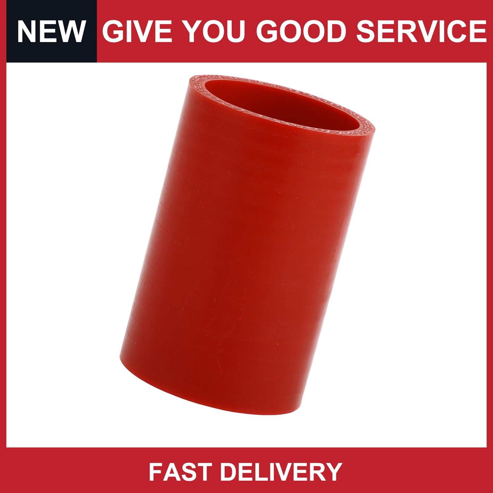 1Pc 42mm 1.65″ ID 76mm 2.99″ Length 0 Degrees Car Silicone Hose Universal
