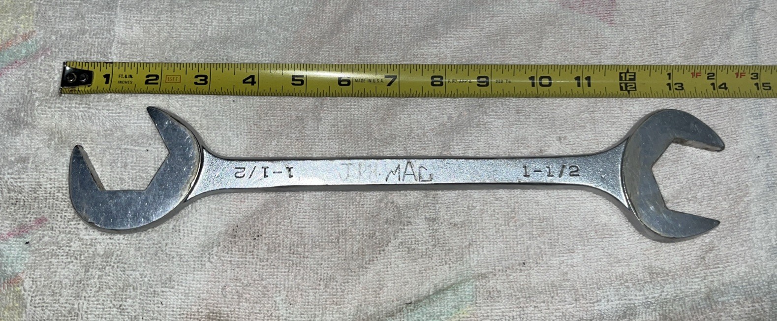 Mac Tools DA48 4 Way Angle Head Open Ended 1-1/2 Inch Wrench