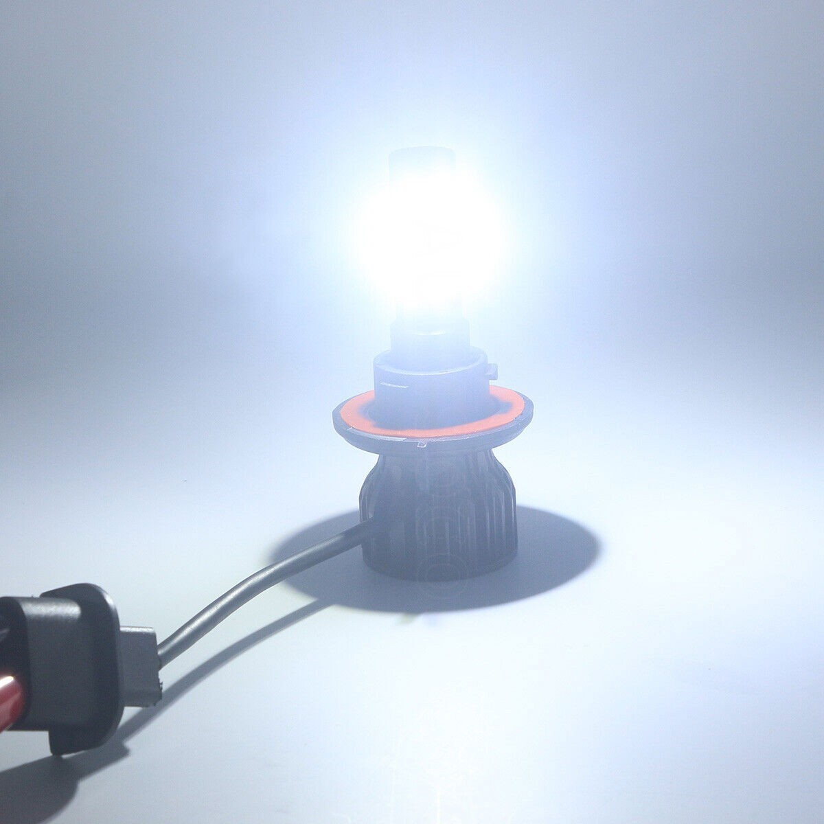 For 2X H13 9008 LED Headlight Bulbs 20000 Lumen Super Bright 6000K White