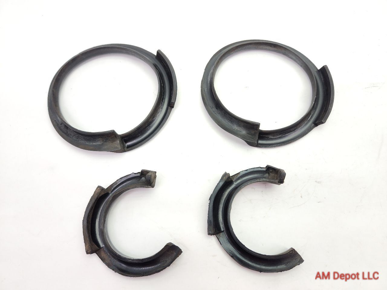 2010 BMW 535xi 535i 528i 528xi E60 Front Strut Coil Spring Pad Set 4pc 1091867