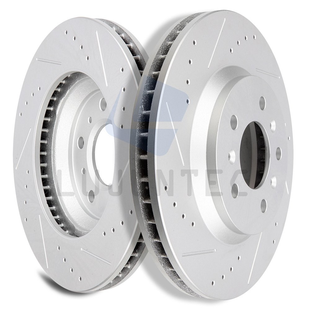 Front Brake Discs Rotors For Buick Lucerne 2014-2016 Chevrolet Impala Limited