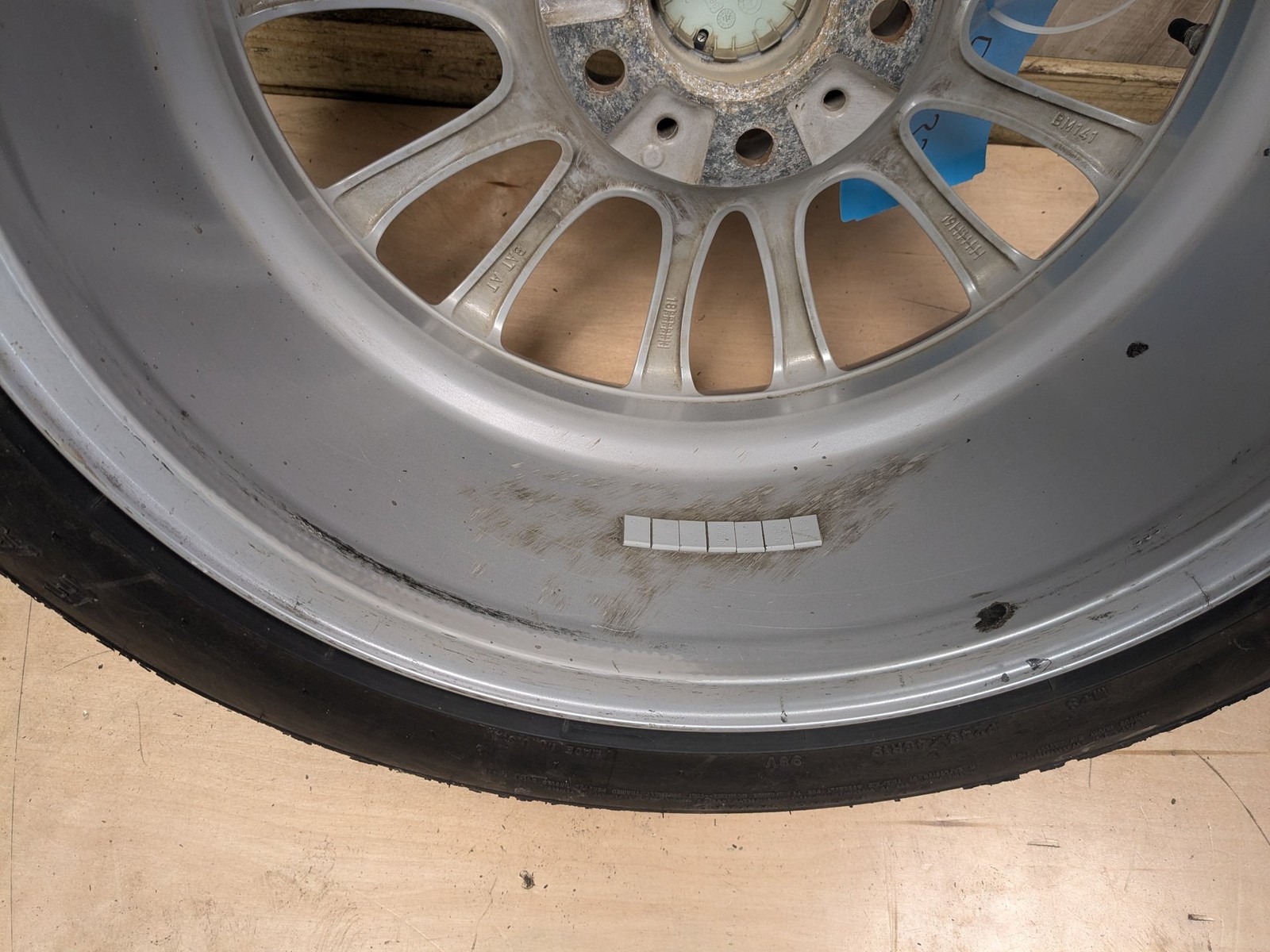 OEM BMW F01 F02 F07 740 750 760 FRONT Rim Wheel 19×8.5 ET25 M V-Spoke Style 302