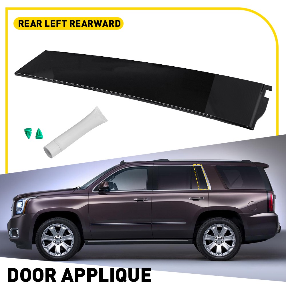 Fits 2015-2018 Chevrolet Suburban GMC Yukon Rear Left Window Trim Molding Panel