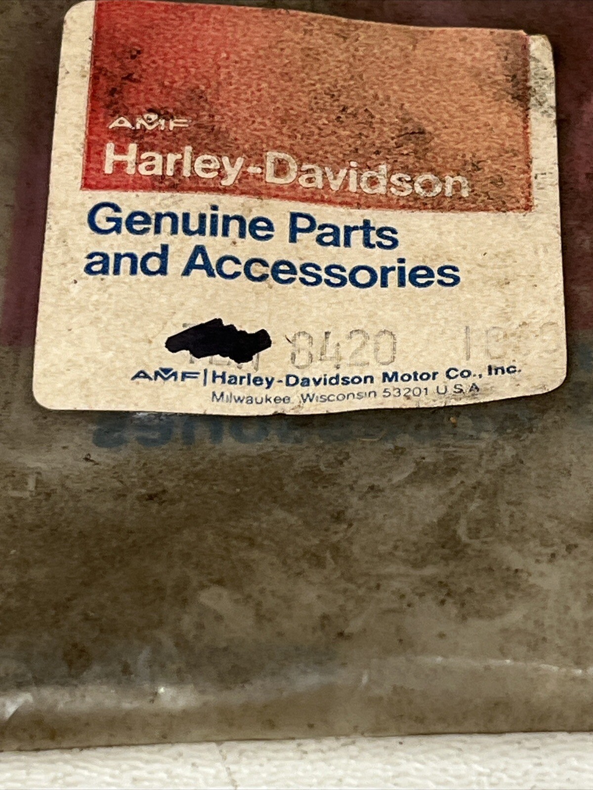 1 Only Count Genuine Harley Davidson Tour Pack Rivets OEM 8420 Robison HD AMF