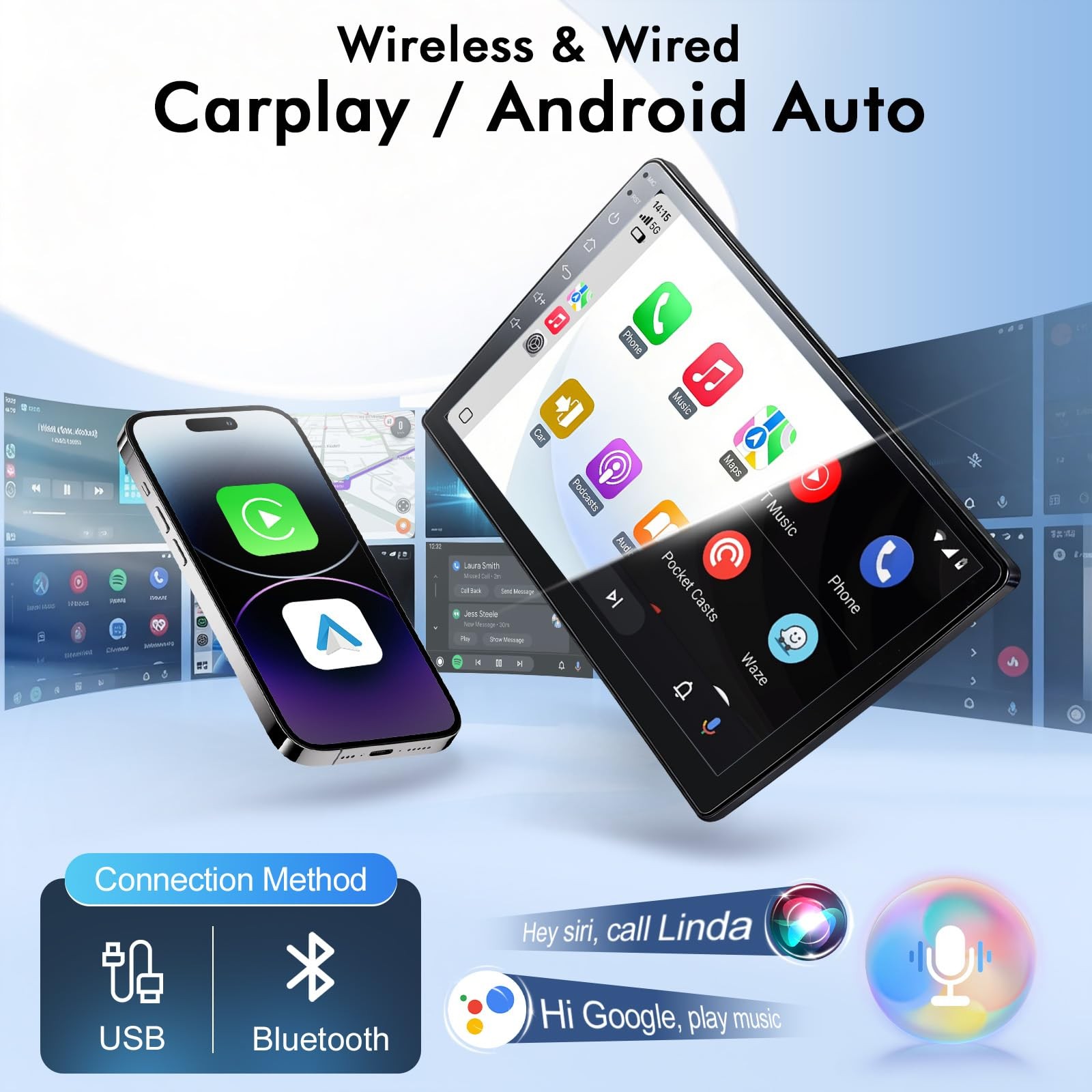 ** NEW 2010-2015 Chevy Camaro | 10.33″ Stereo | CarPlay | 8-Core | 4GB+64GB