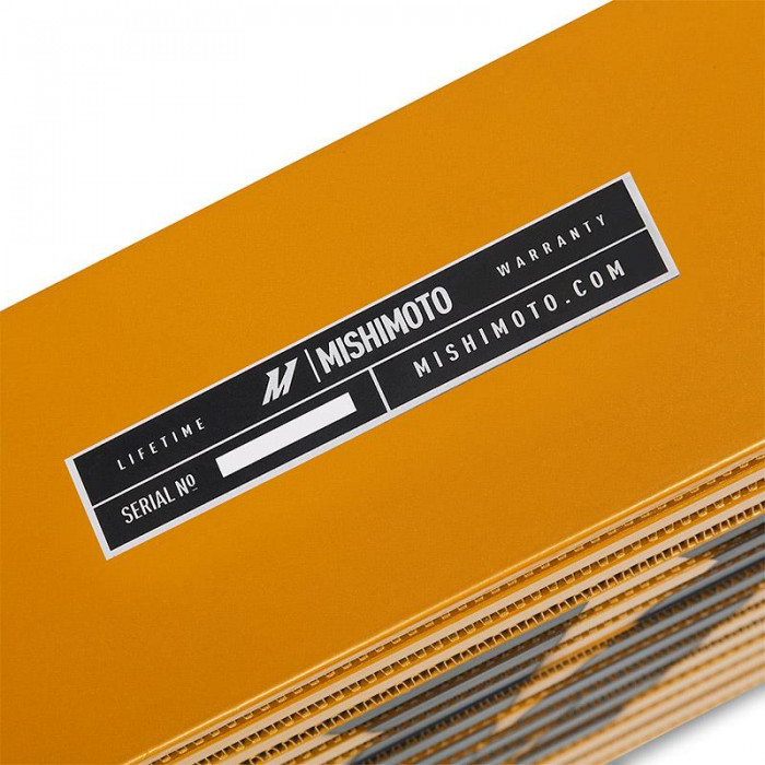 Mishimoto Performance Universal Gold Aluminum J Line Intercooler 30x8x4