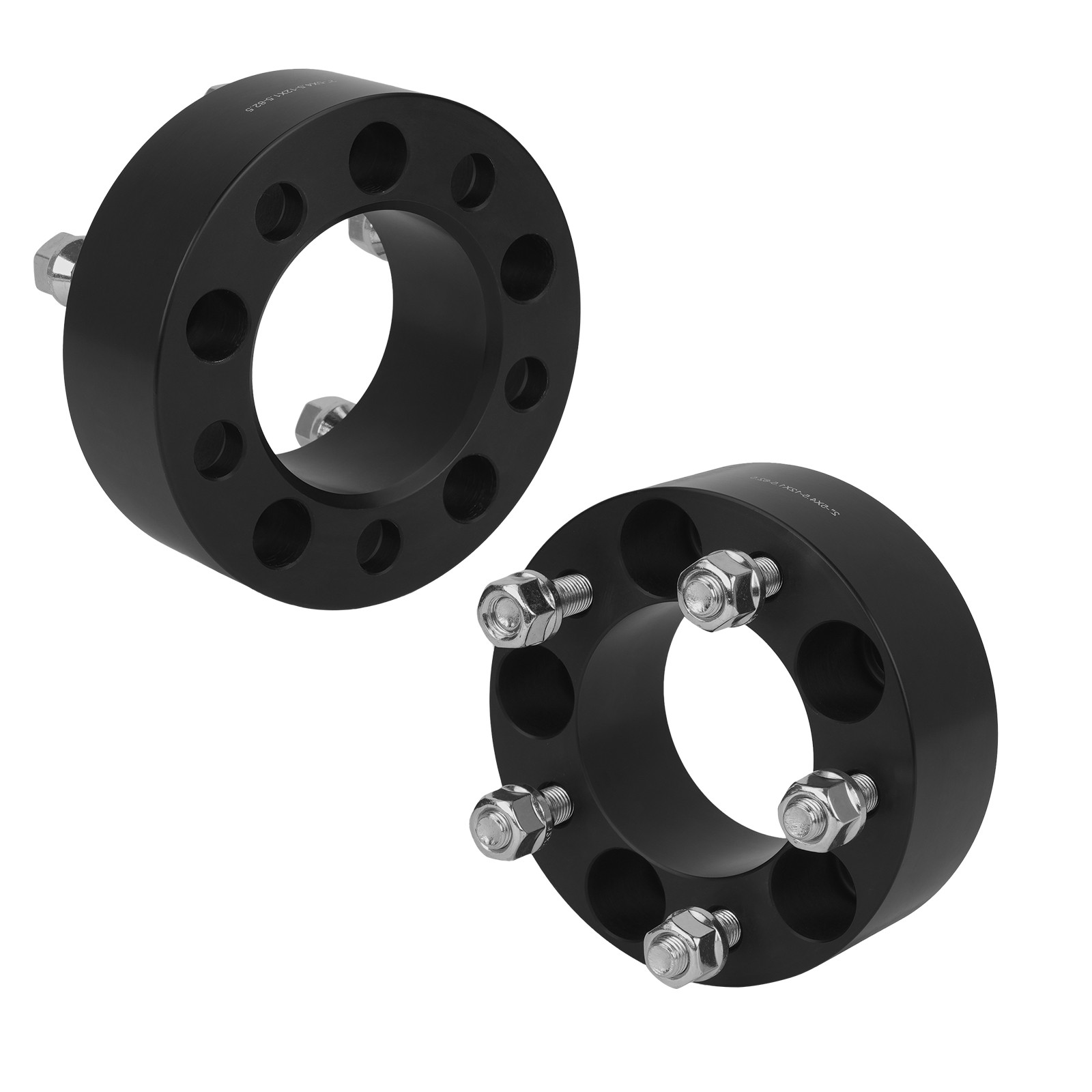 2x 2 inch 5×4.5″ Wheel Spacers M12x1.5 82.5mm For Honda Accord CR-V Civic 2Pcs