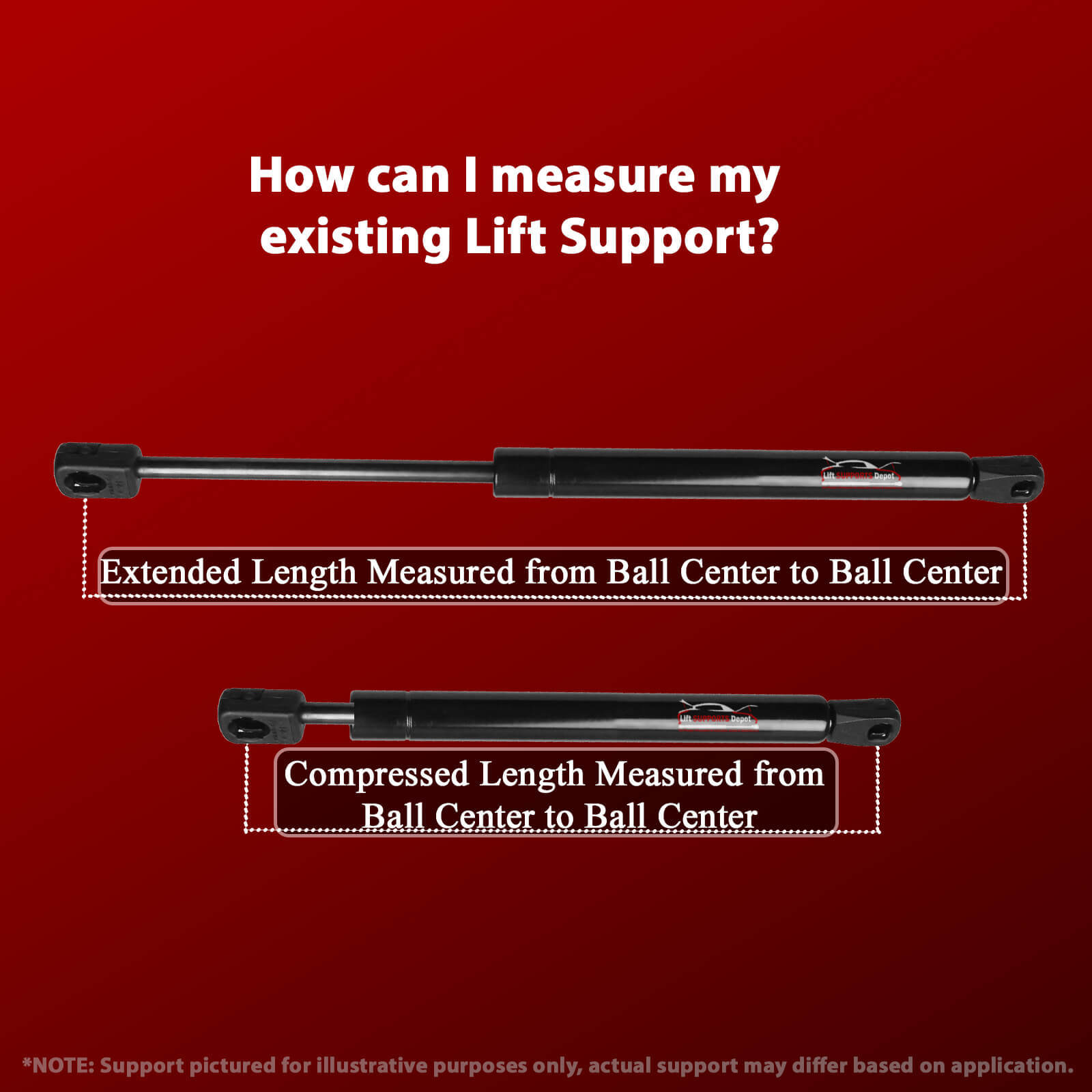 Qty 2 Replaces Can-Am 705800030 C16-11968 Lift Support Cab Enclosure Shocks