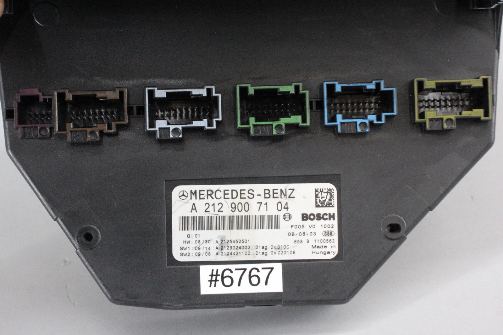 ✅10-20 Mercedes W212 E350 CLS550 SLK250 E400 Front SAM Module Relay Fuse Box OEM