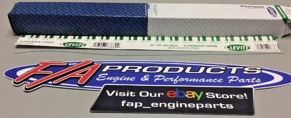 Clevite MPG-1 Green .001″-.003″ Plastigage Clearance Indicator Individual Strip