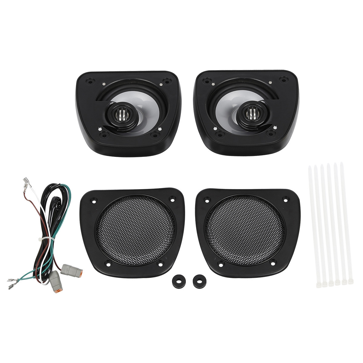 Lower Audio Speakers Fairing Fit For Harley Touring Street Road Glide 2006-2013