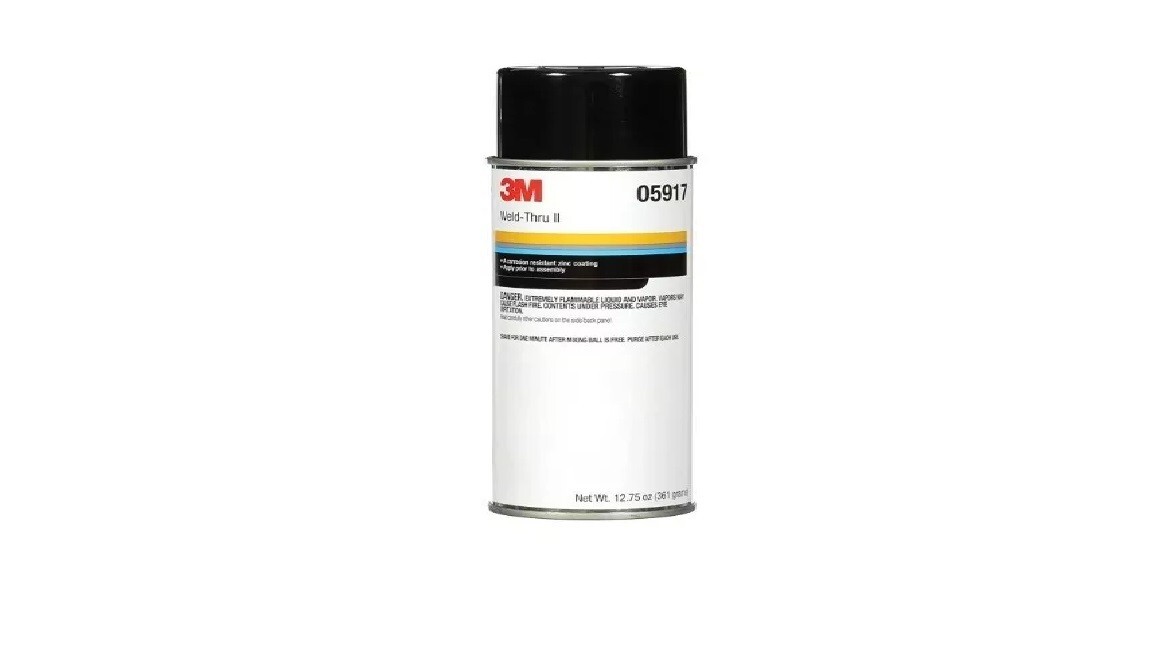 12.75 oz 3M Weld Thru II Zinc Primer Coating Aerosol Gray 05917 – Anti Corrosion