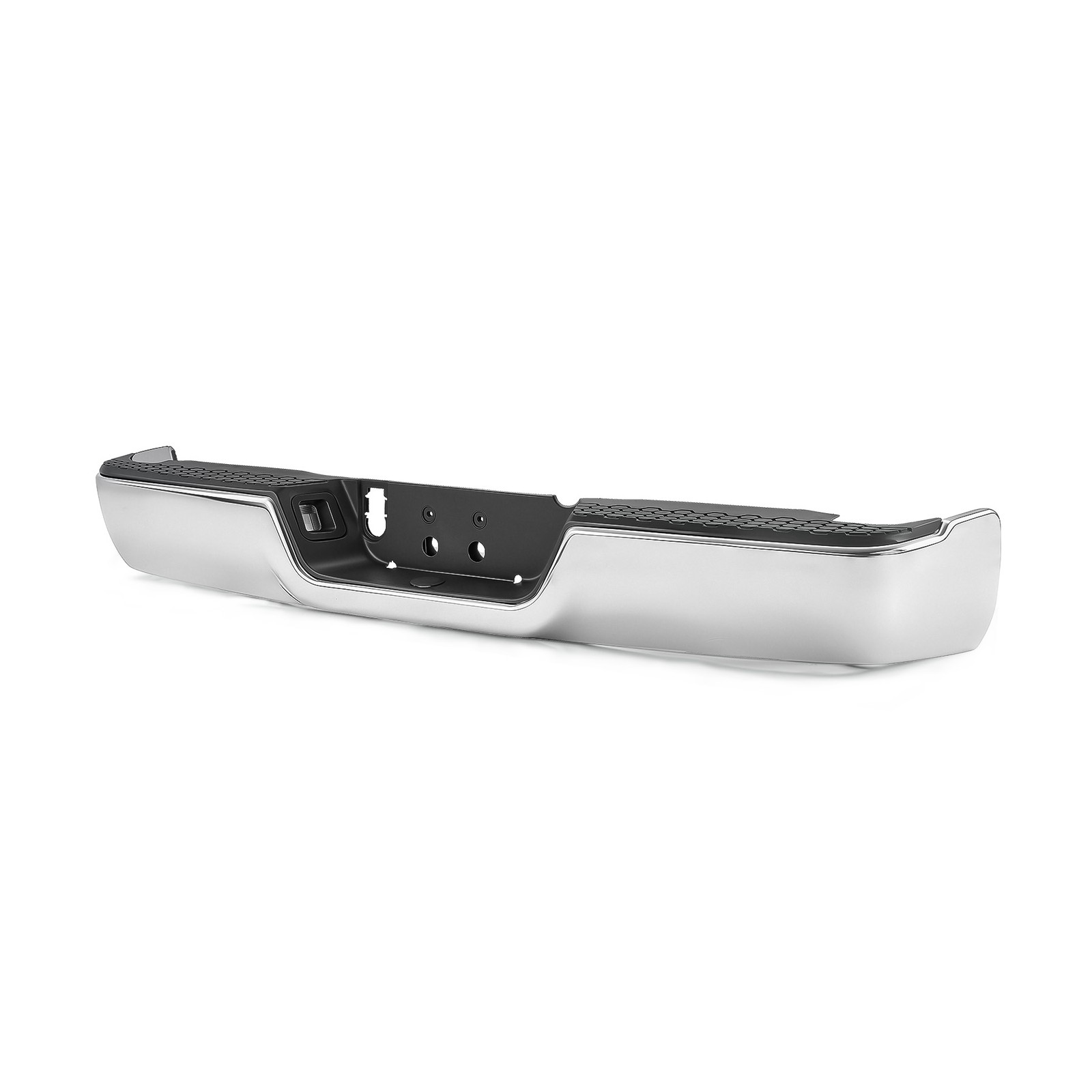 VRC Chrome Steel Rear Bumper Assembly for 09-18 Dodge Ram 1500 10-12 2500 3500