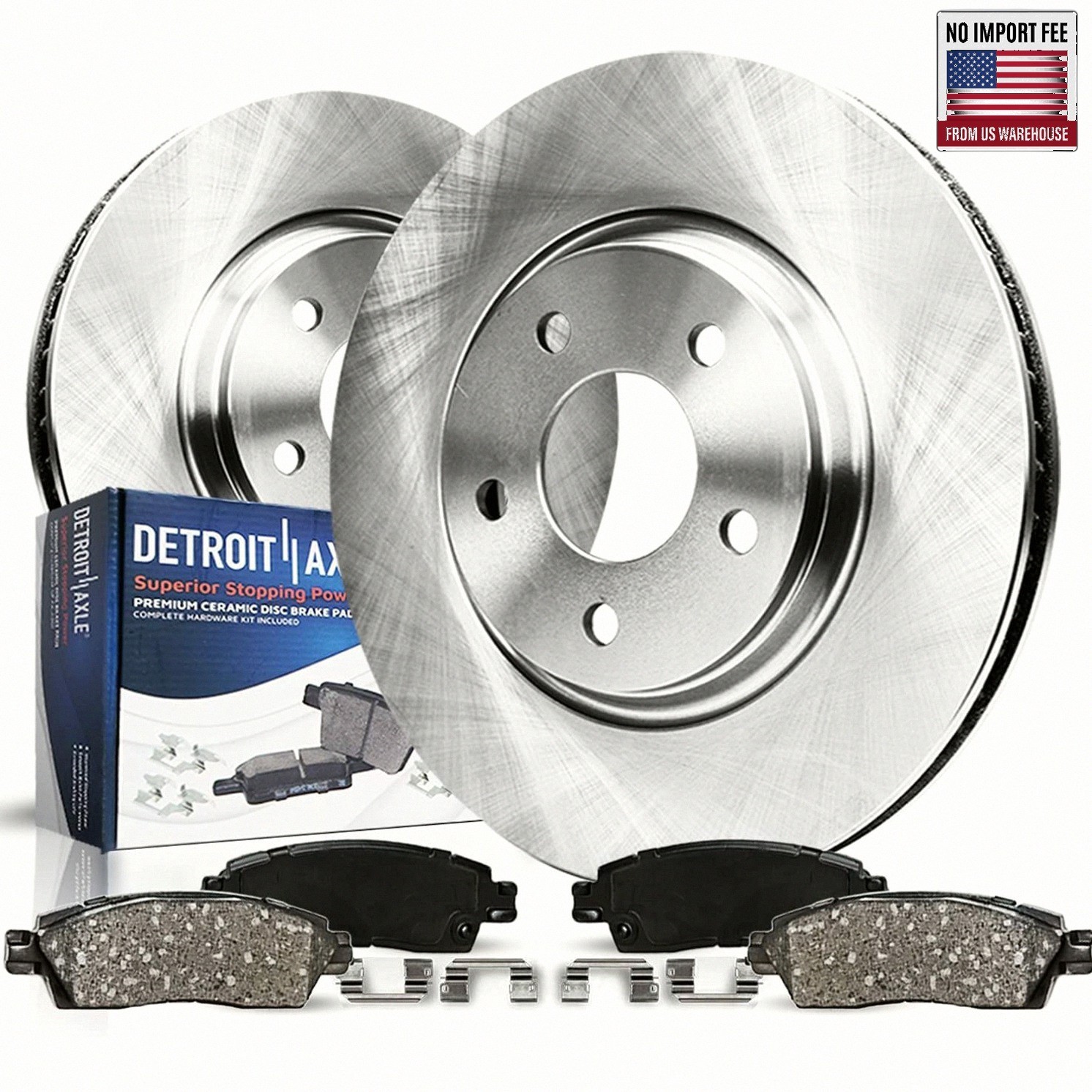Front Disc Rotors & Ceramic Brake Pads for 2013-2025 Nissan Altima Set – SALE