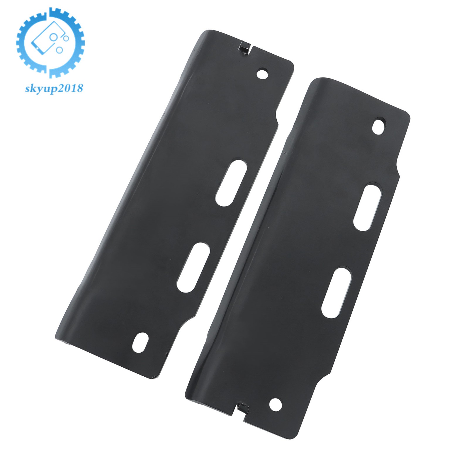 Left + Right Side Front Bumper Mounting Bracket Pair For Ford Bronco 1992-1997