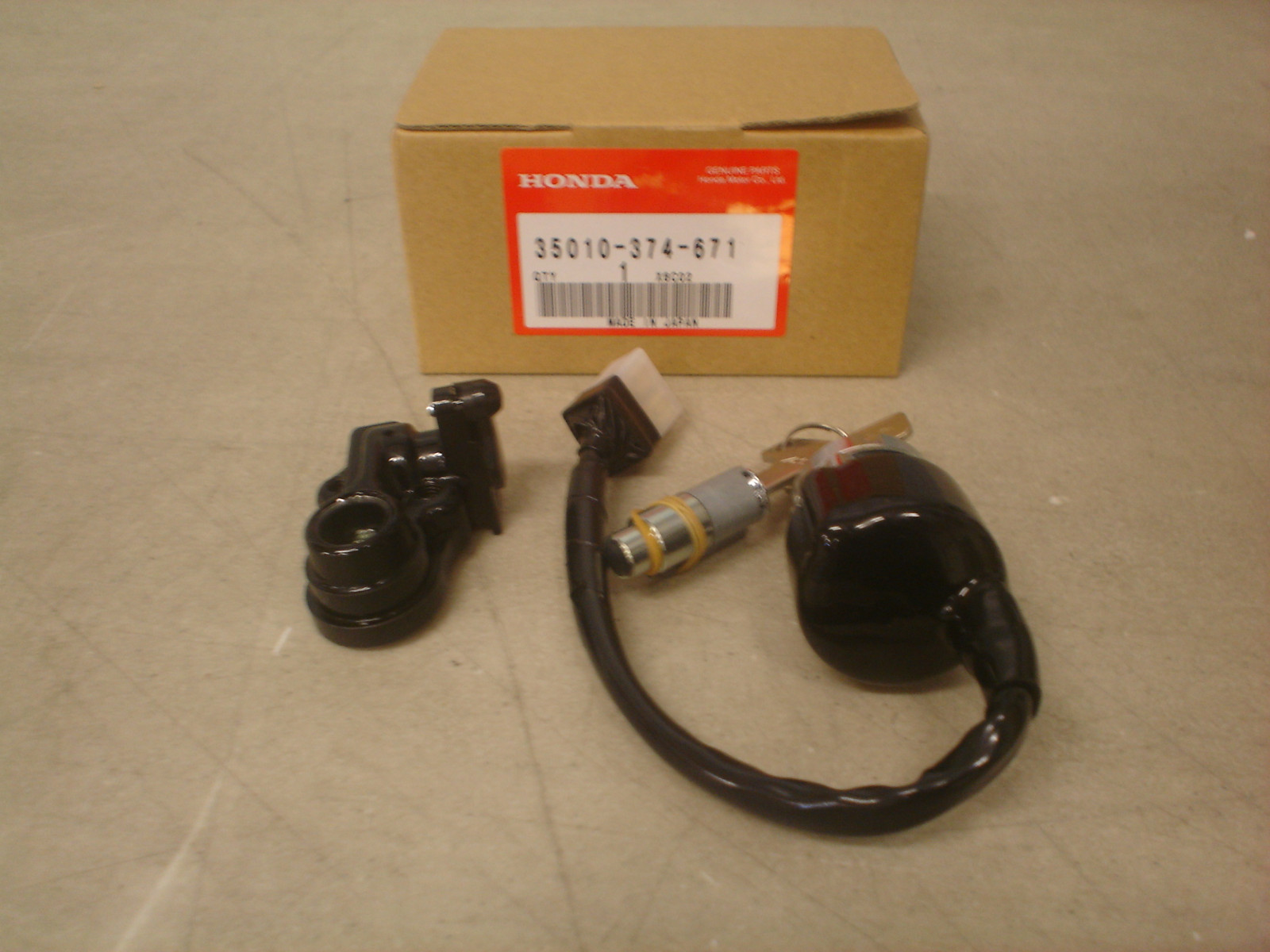 Honda OEM Main Key Ignition Switch CB 200 350 360 500 550 750 35010-374-671