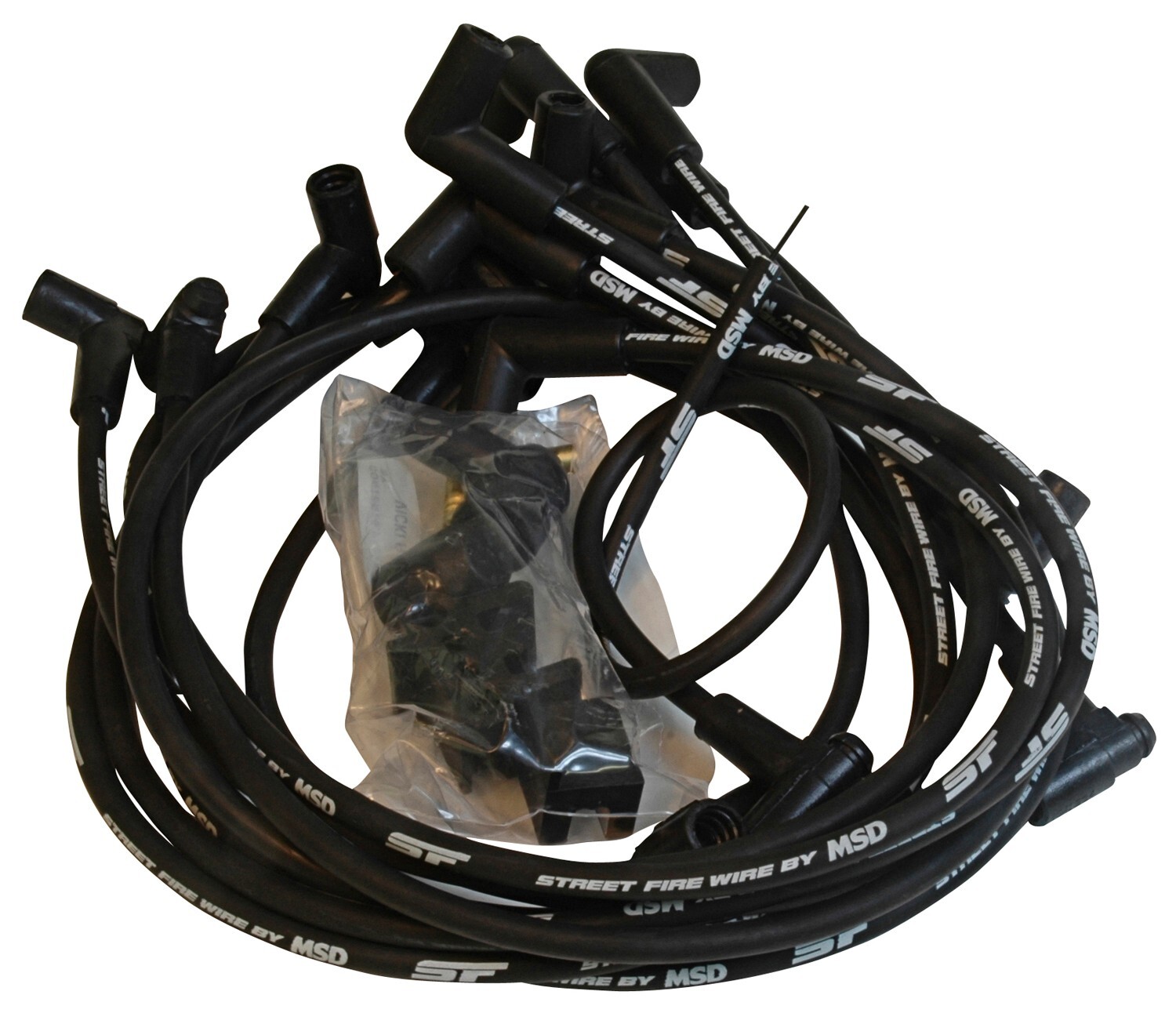 MSD Street-Fire Spark Plug Wire Set For Chevrolet Small Block 350 HEI V8