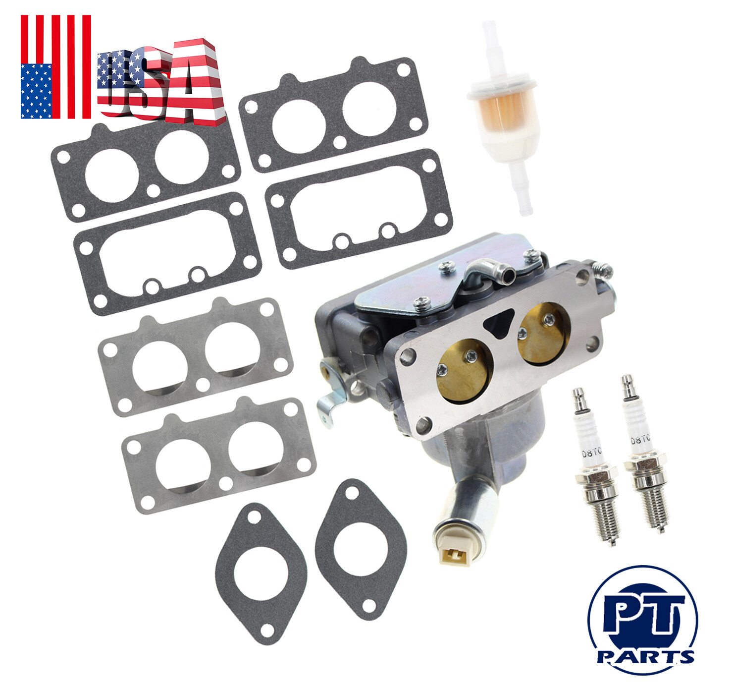Carburetor Gasket Set For John Deere LA135 LA140 LA145 LA150 MIA1063 Lawn Mower