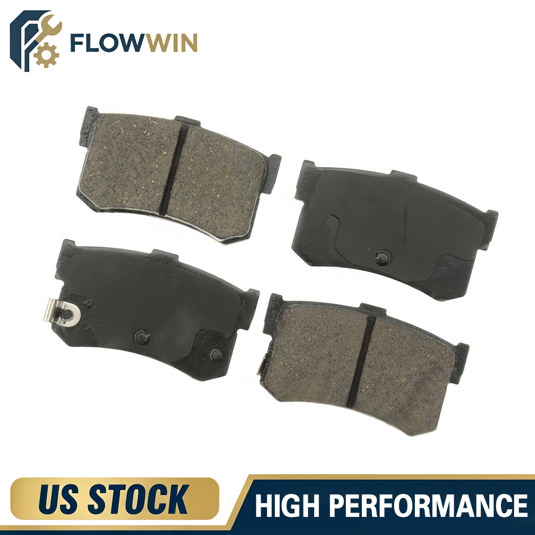 Rear Brake Pad Set for 1994 1995 1996 1997 1998 Hyundai Sonata 2.0L