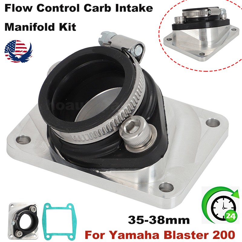 Flow Control Carb Intake Manifold 34 – 35 mm Carburator For Yamaha Blaster 200