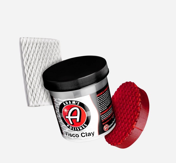 Adams Polishes Visco Clay Bar Kit, Auto Detailing Paint correction Clay Kit