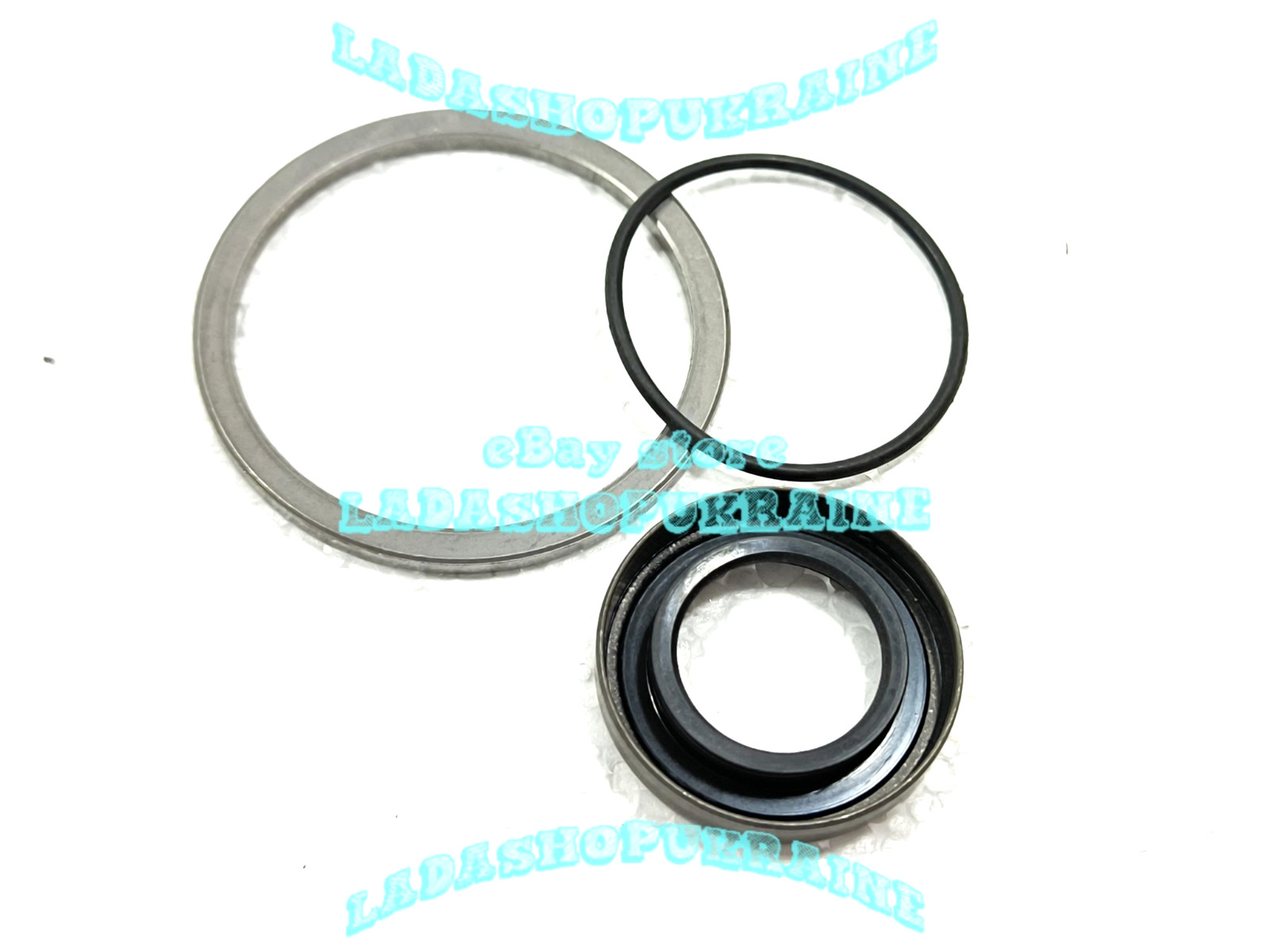 Anillo de retención + sello de caja de cambios LADA Retaining ring gearbox seal
