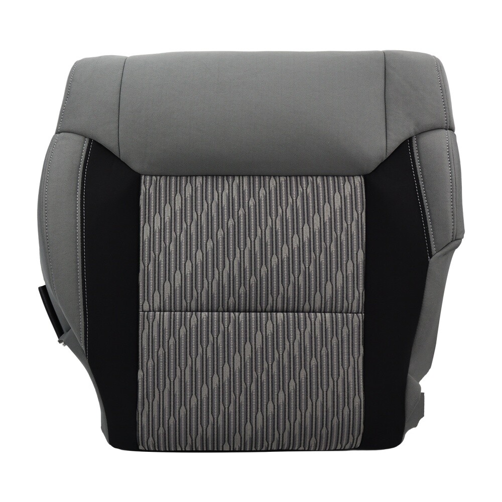 2014 – 2021 For Toyota Tundra Front Driver Bottom Cloth Seat Cover Gray/Black