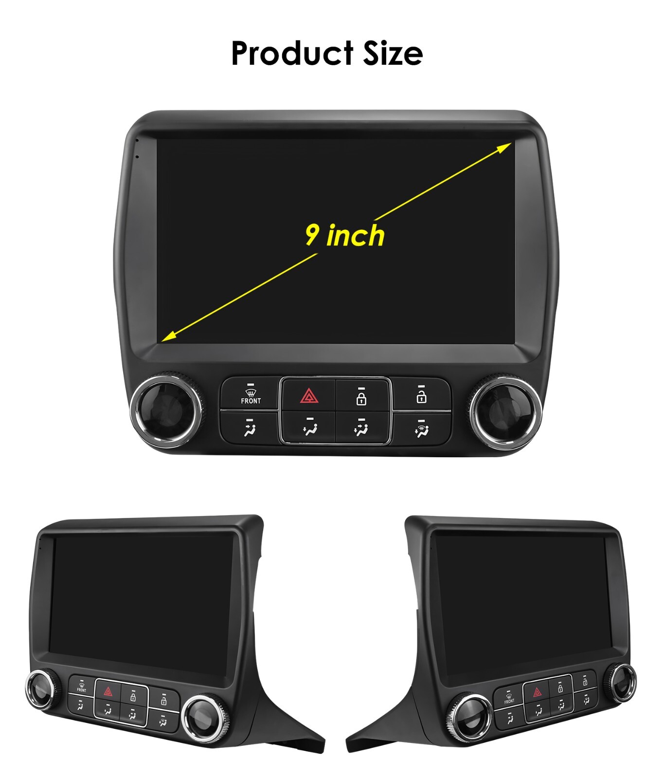 For Chevrolet Camaro 2010-2015 Android14 Apple CarPlay Car Stereo Radio GPS Nav