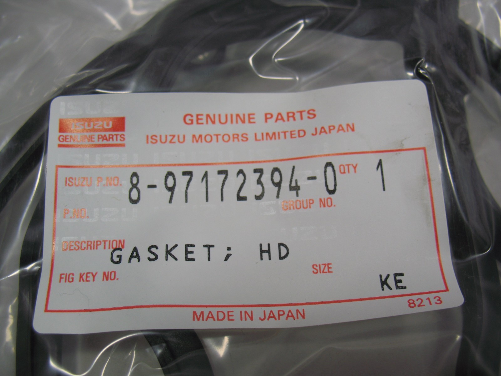 New OEM Set of 2 Isuzu Trooper Rodeo Honda Passport Acura SLX Valve Cover Gasket