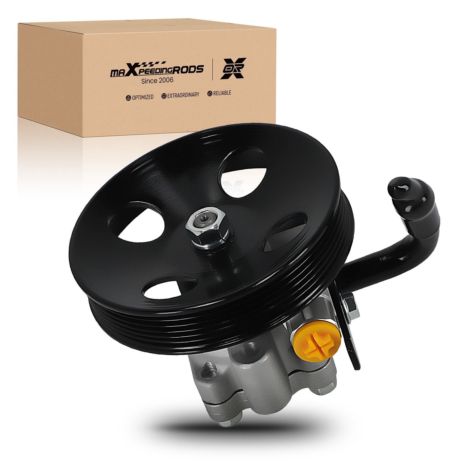 Power Steering Pump With Pulley for Hyundai Santa Fe V6 2.7L 01-2006 57100-38500