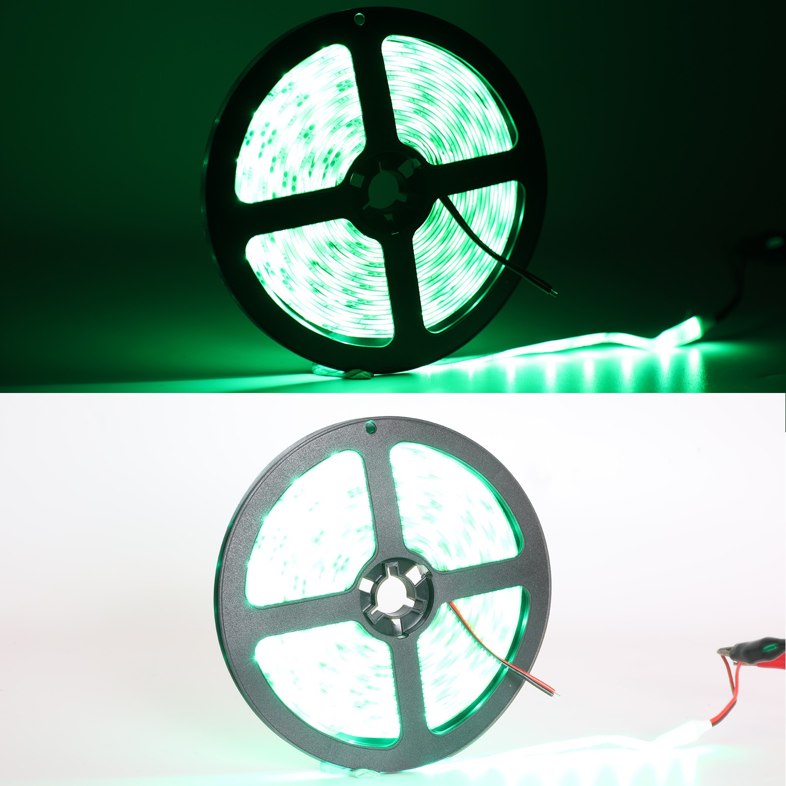 GREEN LED Boat Light Deck Waterproof IP67 Bow Trailer Pontoon Lights Kit Marine
